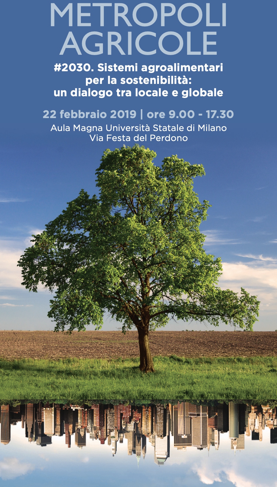 Convegno Metropoli Agricole, Milano 22 febbraio