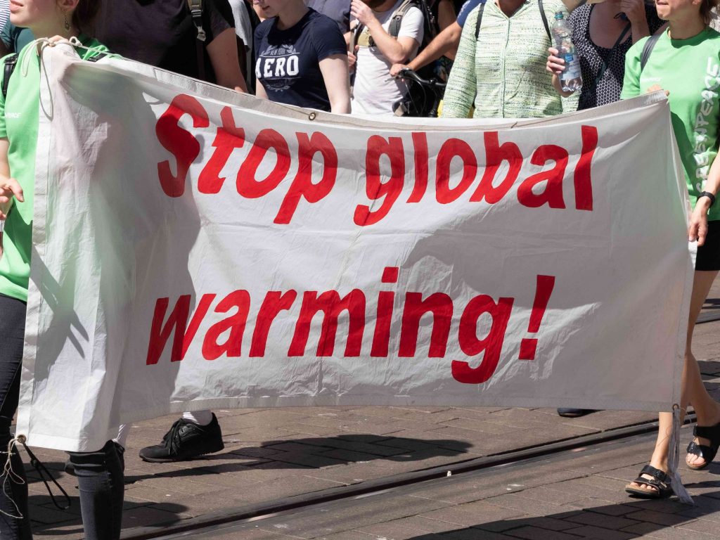 Dimostrazione contro il cambiamento climatico